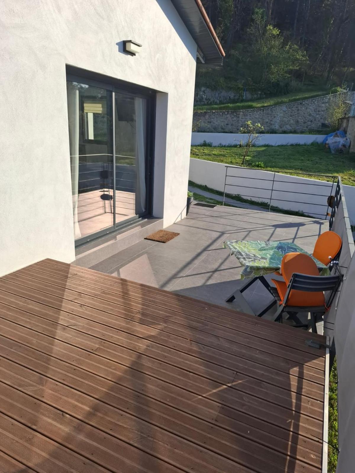 Le Refuge Des Cascades Apartment แวร์เนต์-เลส์-บานส์ ภายนอก รูปภาพ